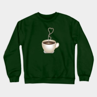Coffee for both of us. Crewneck Sweatshirt